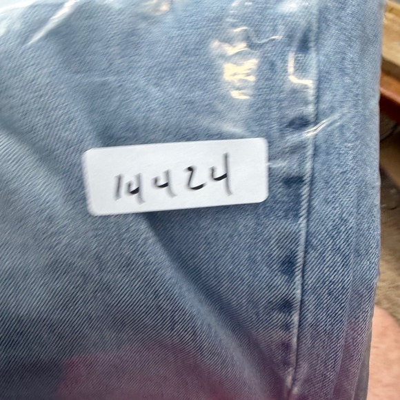 Levis 517 Bootcut Jeans Mens 36x36 Blue Denim Pants Distressed Ripped Cowboy - Picture 13 of 13